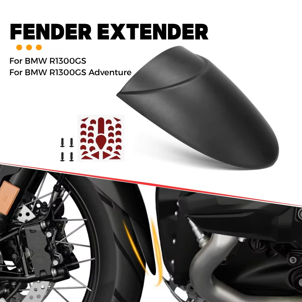 Front Fender Mudguard Extender For BMW R1300GS R 1300 GS GS1300 ADV Motorcycle Splash Guard Cover Tire Hugger Extension Parts