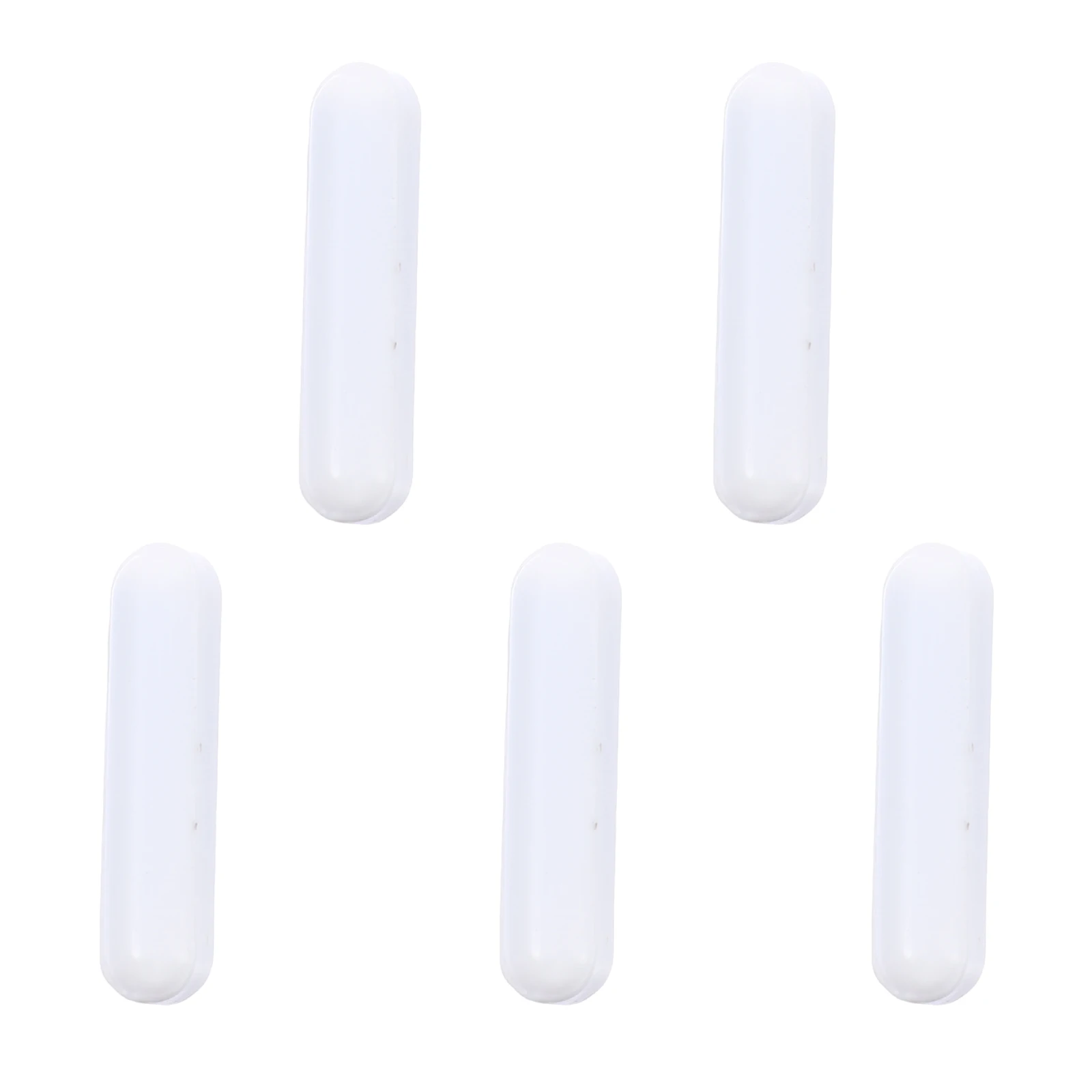 

5pcs Laboratory Stirring Bars PTFE Magnetic Stirrer Mixer Magnetic Stirring Bar White Stirring Bars Labs Bar Stirrers C7X30MM