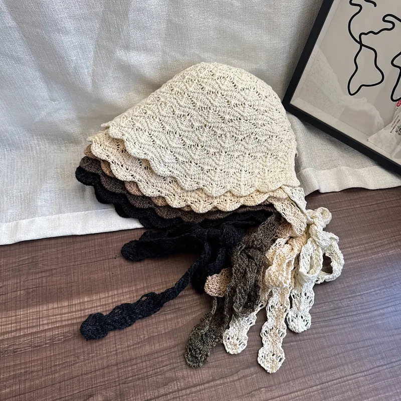 Japanese Small Fresh Women's Summer Sun Beach Hat Face Small Tide Internet Celebrity Korean Spring Summer Travel Sun Bucket Hat