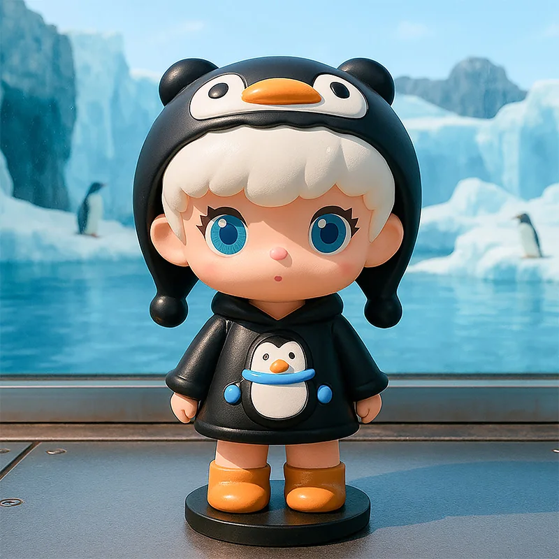 Lovely Zoo Blind Box Cute Animal Creativity Resin Doll Collect Desktop Decor Car Ornament Kawaii Pvc Genuine Toys Gifts