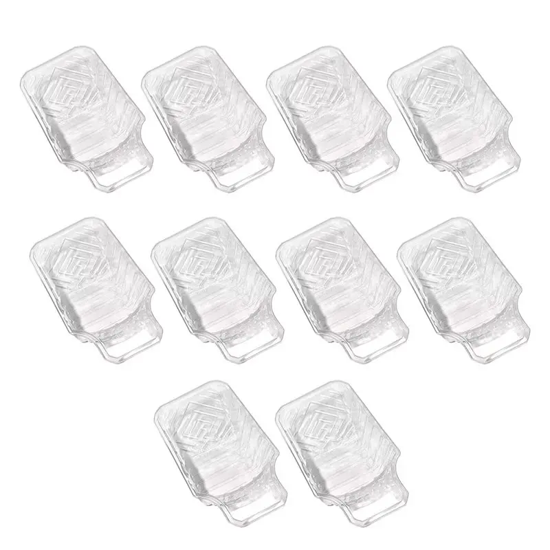 AEE2-10 Pieces Of 4 Inches Disposable Color Mixing Cups, With Plastic Hand Cups, Environmental Protection Material