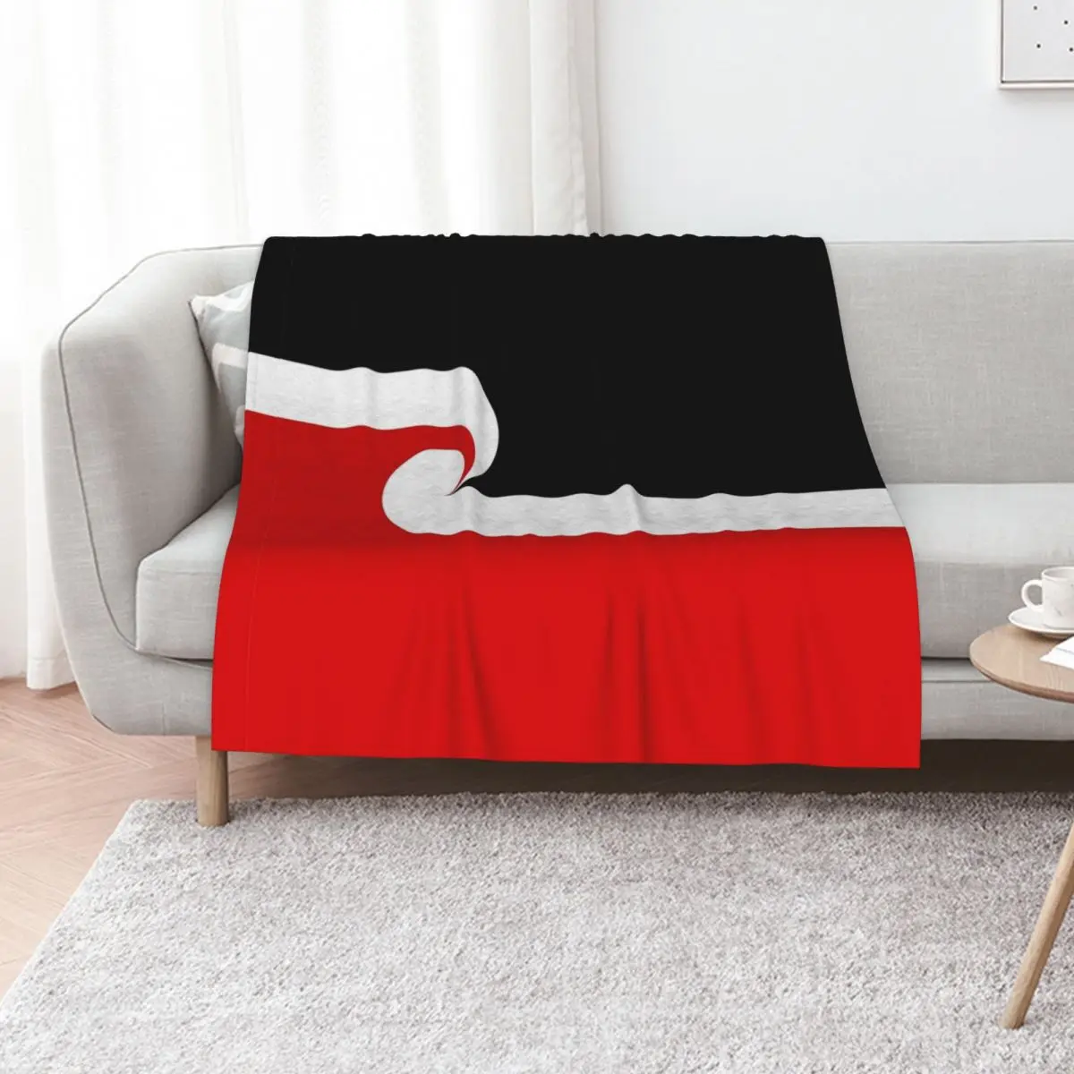 

Tino Rangatiratanga Flag Throw Blanket For Decorative Sofa Bed linens Softest Hairys Blankets