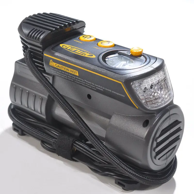 Professional Car Inflatable Pump Air Compressor Pump 12V Portable Multi-functional Illuminable Cars Tires Basketballs Pumps