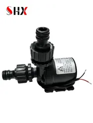 Pompa dell'acqua 12v ad alta pressione Ultra silenziosa solare DC 24V ascensore 5M 800L/H motore Brushless pompe sommergibili per acqua giunto a rottura rapida