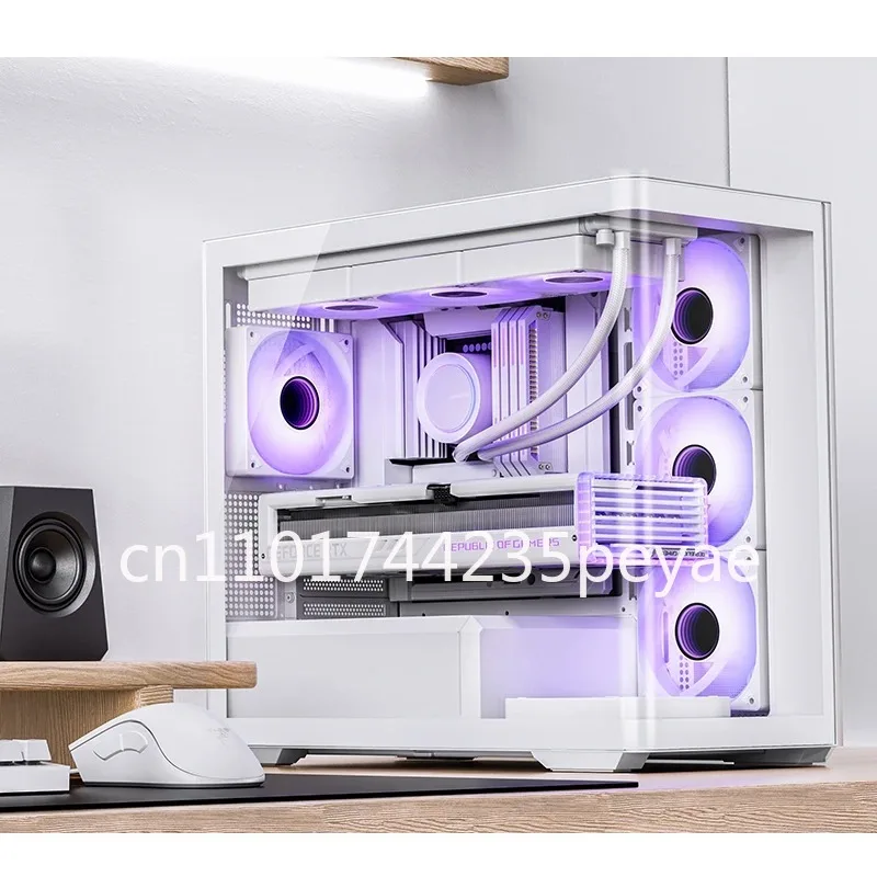 Chassis D200/D300/D400/D500 Curved Sea View Room Chassis EATX MATX ATX