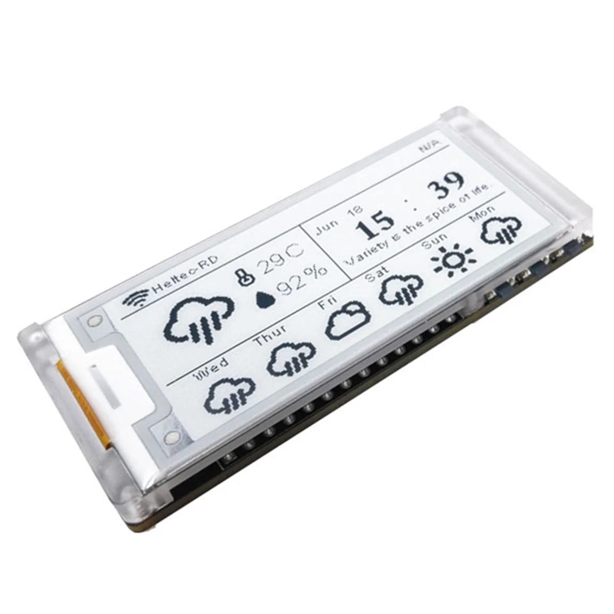 2.13 Inch E-Ink Display Meshtastic LoRa for Arduino Esp32 E-Paper Monitor Devboard Bluetooth Price Tag IoT 863-870MHz