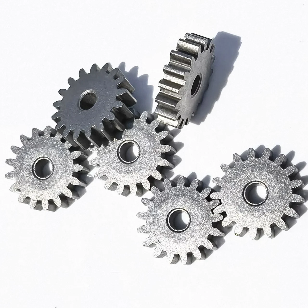 1M 17 Teeth 4.2mm Metal Wheel for Model Railway Turnouts Iron-Based Cylindrical Spur Gear