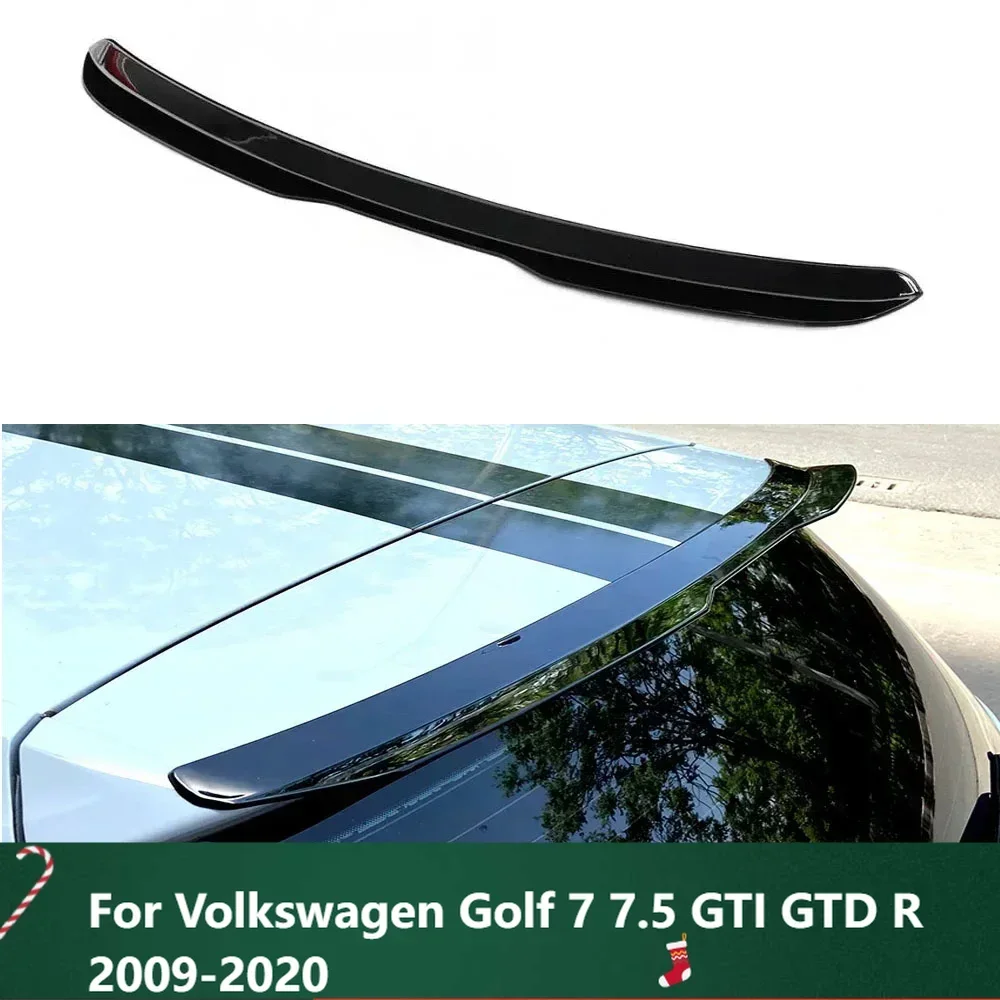 

New！Gloss Black Maxton Style Rear Roof Spoiler Wing For Volkswagen Golf 7 7.5 GTI GTD R 2009-2020