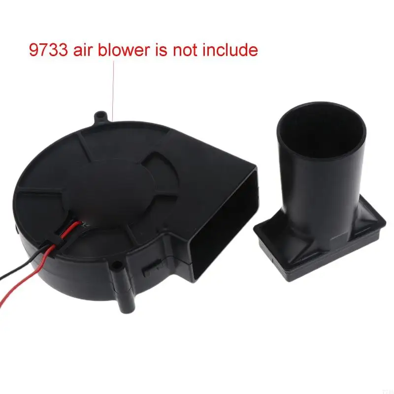 77JA 38mm 공기 튜브 9733 터빈 12V 공기 송풍기 냉각 용 구조 원심력