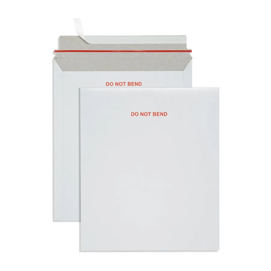 

Summit 25 Pack 12.75x15 Rigid Mailers, Cardboard Envelopes, Do Not Bend Photo Mailers, Cardboard Envelopes for cards, For Paper
