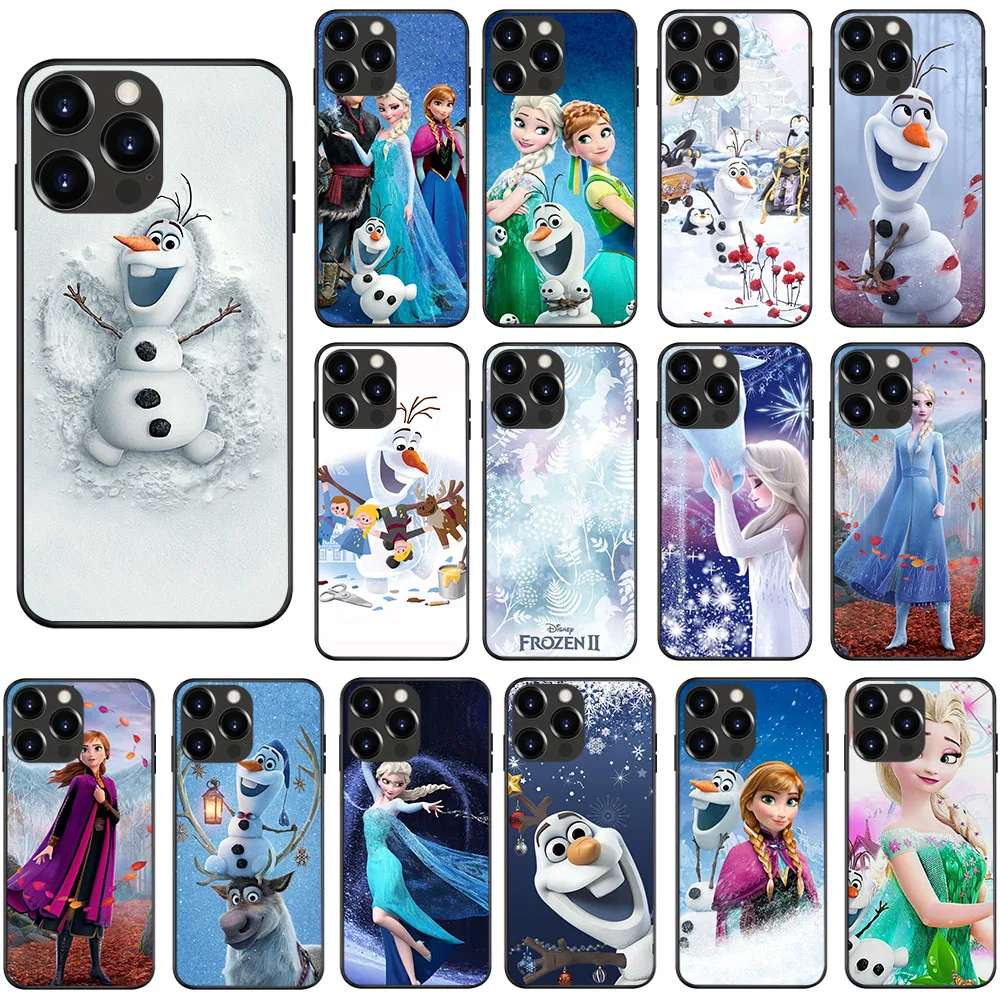 IT-34 Frozen Anna Princess Soft Case For VIVO Y70S Y51S Y70T Y73S S7E V23 V23 Pro T1 Y75 Y3 Y3S Y10 Y76 Y20i Y91 Y31S Y52S