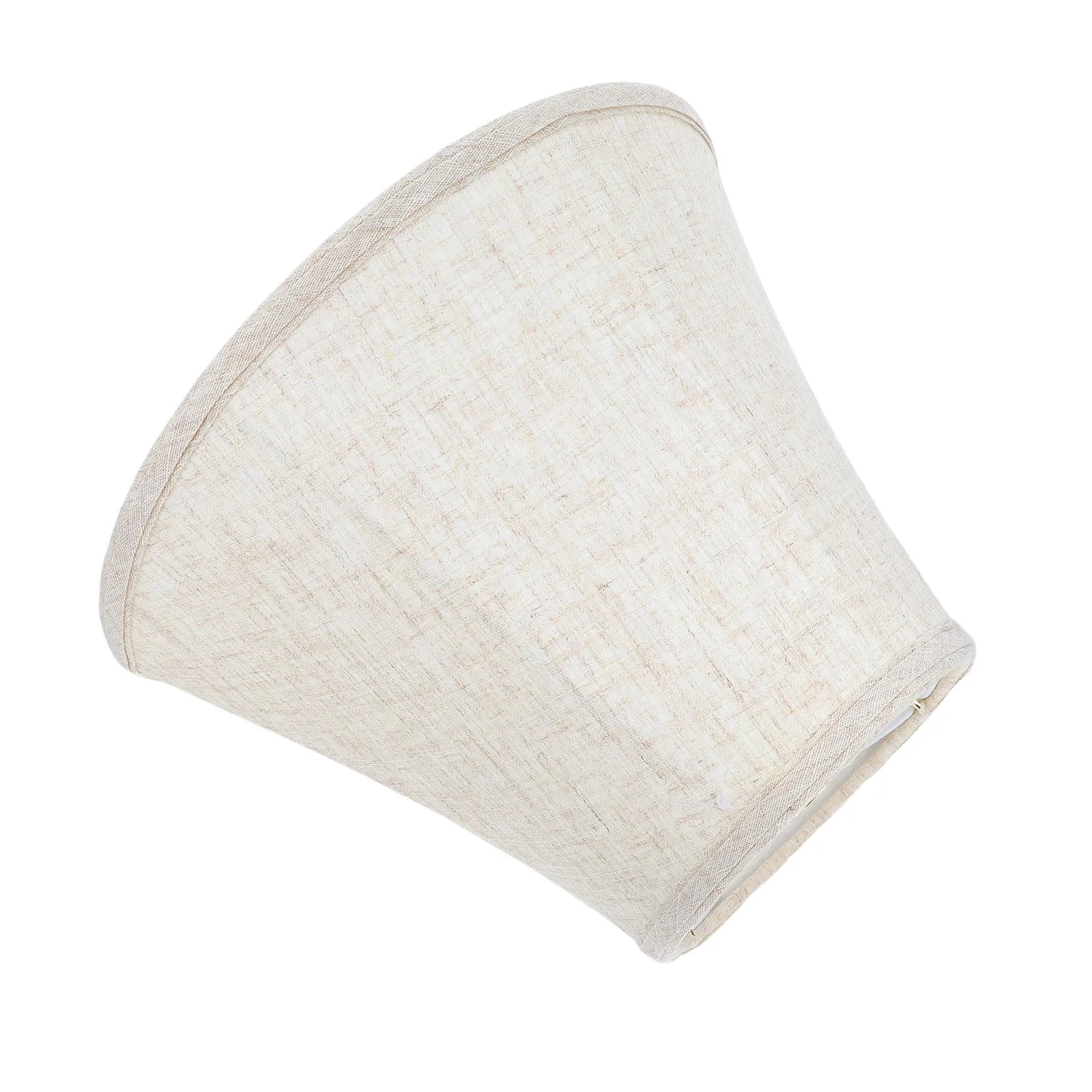 

Складной льняной конический абажур 13x9x7 дюймов для настольных, напольных и настенных светильников, для гостиной, спальни, кухни, в современном и винтажном стиле