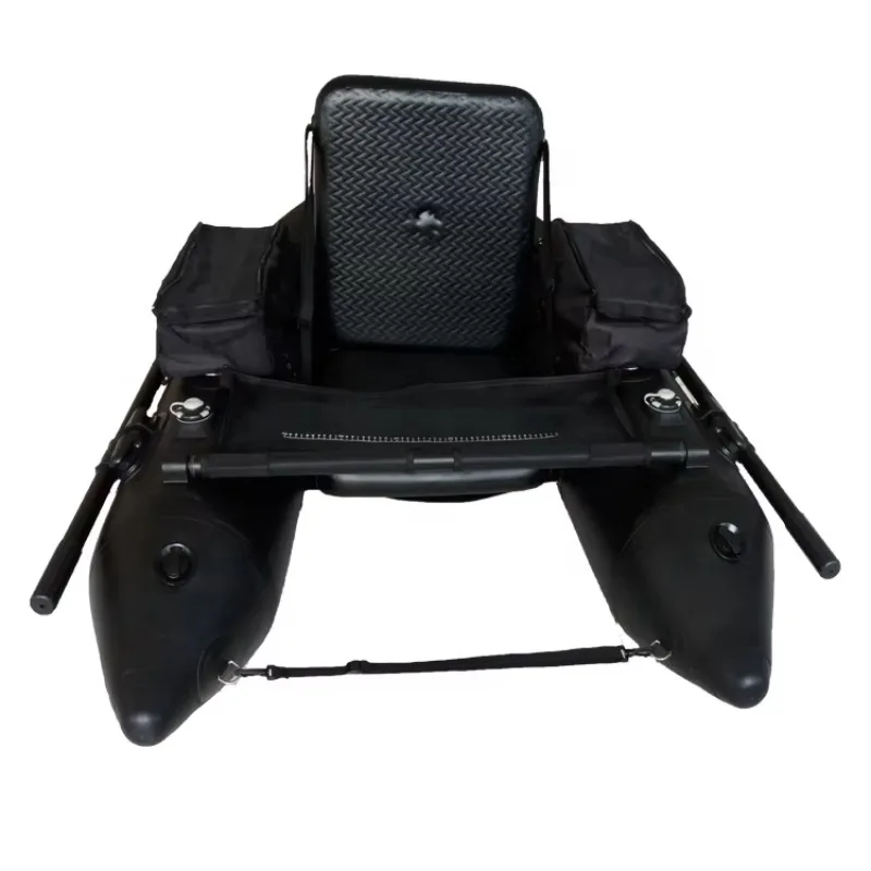 Light Weight Small Boat PVC Material Inflatable Fishing Float Tube Belly Boat for One Person