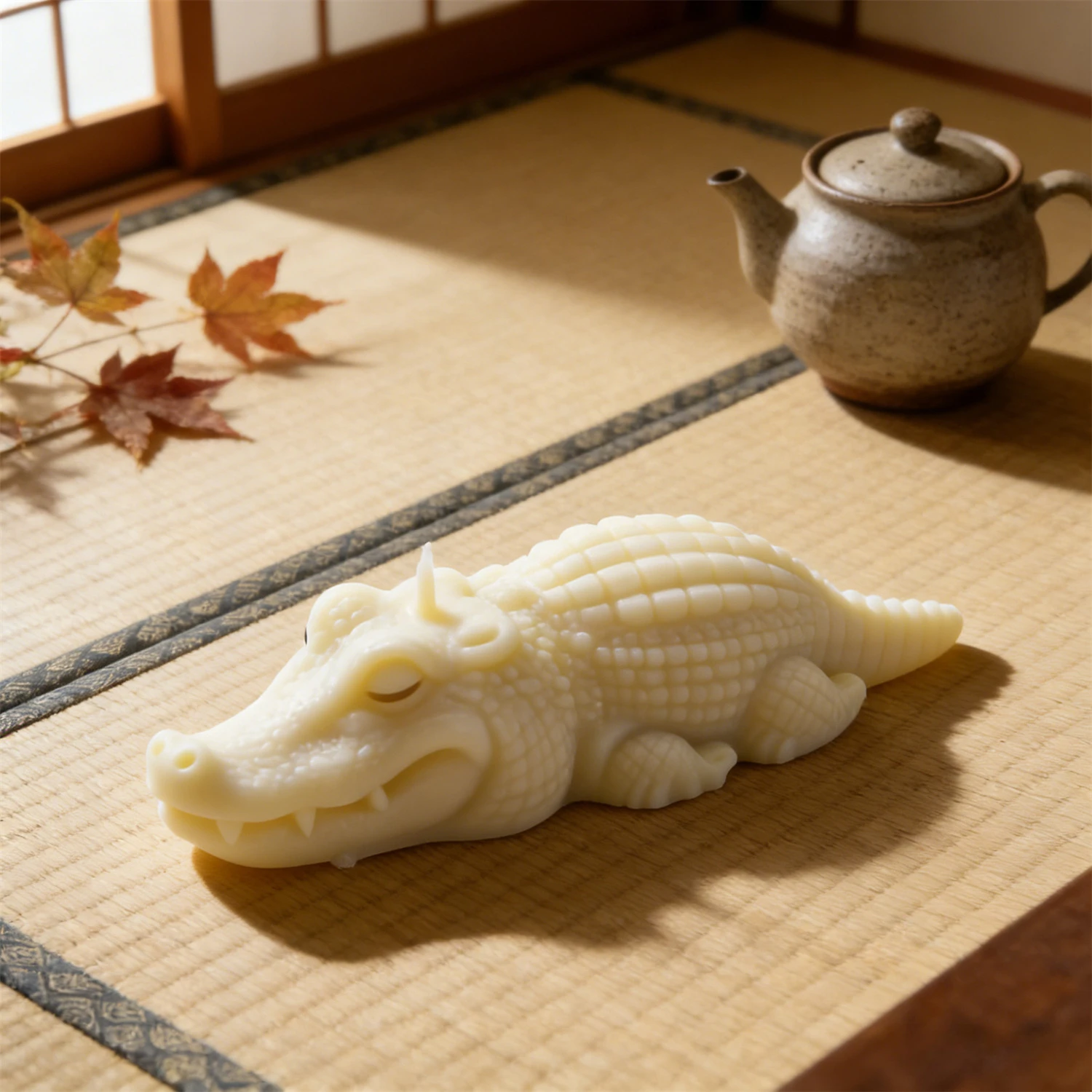 3D Crocodile Candle…