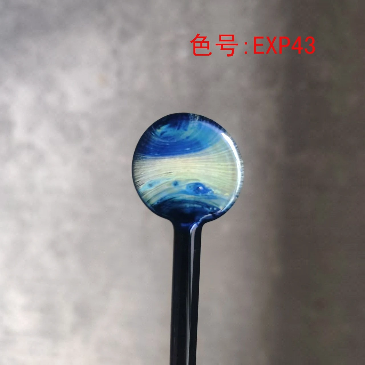 EX43 Orange Color-changing Rod Burning Glass Lamp Glass Rod Colored Glass Hard Material