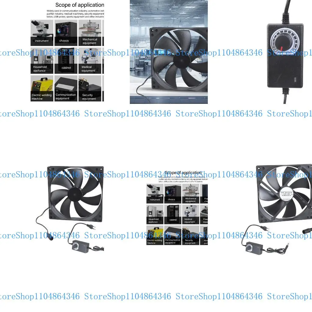 

5asd 25mm Thin Profile 180mm Cooling Fan 0.28A 12V Operation For Solar Panel And Power Adapter Applications Low Noise