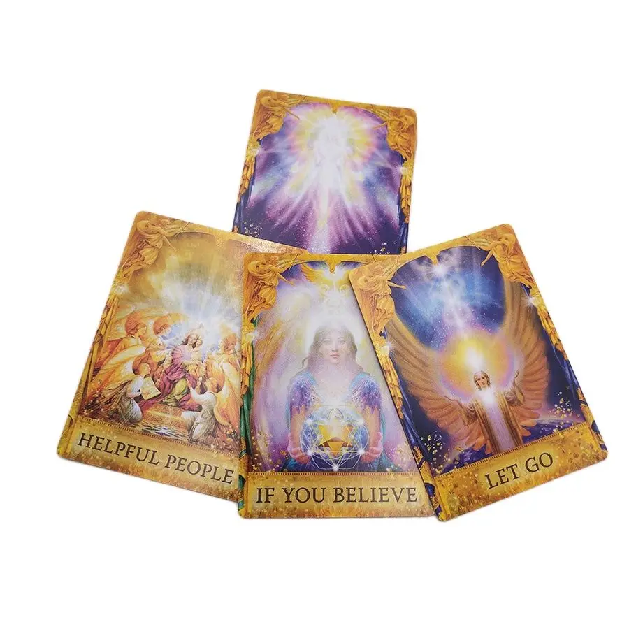 Answer Oracle Cards Prophecy Divination Angel Tarot Deck 44. Tarot Sheet Card Deck Przyjaciel Rozrywka Impreza Gra planszowa z PDF