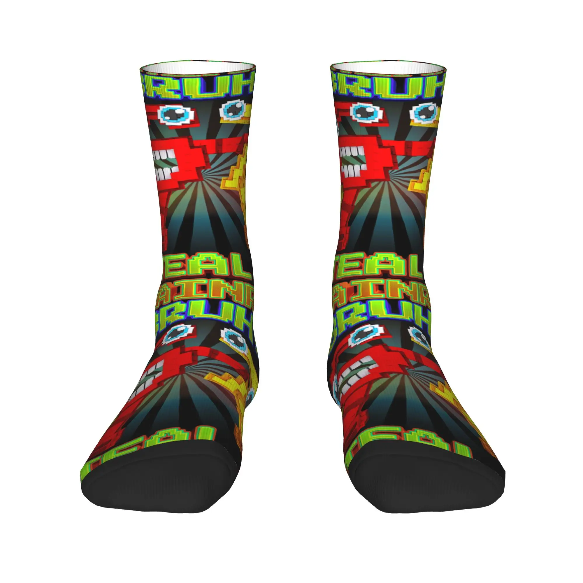 Women Men Socks Funny Six Seven 67 Meme 6Christmas Santa Hand Boys Teens  Stockings Spring Fashion Socks Sports Anti Sweat Socks