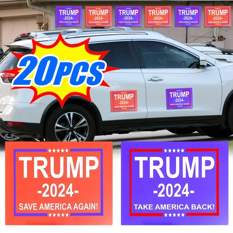 TRUMP 2024 TAKE America BACK Car Stickers Auto Motorcycles Trump Supports Decor Decal US MAGA General Election Label Stickers