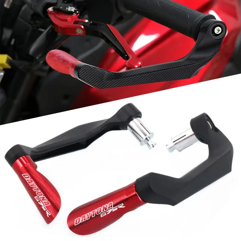 

Motorcycle 7/8" 22mm Handlebar Grips Guard Brake Clutch Levers Handle Bar Guard Protect For Daytona 675R 675 R Daytona675