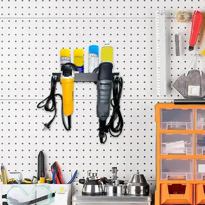 Spray Bottle Storage Rack Wall Mounted Material Rack Hanger Can Detailing Spray Can Organizer for Car Workplace Garage