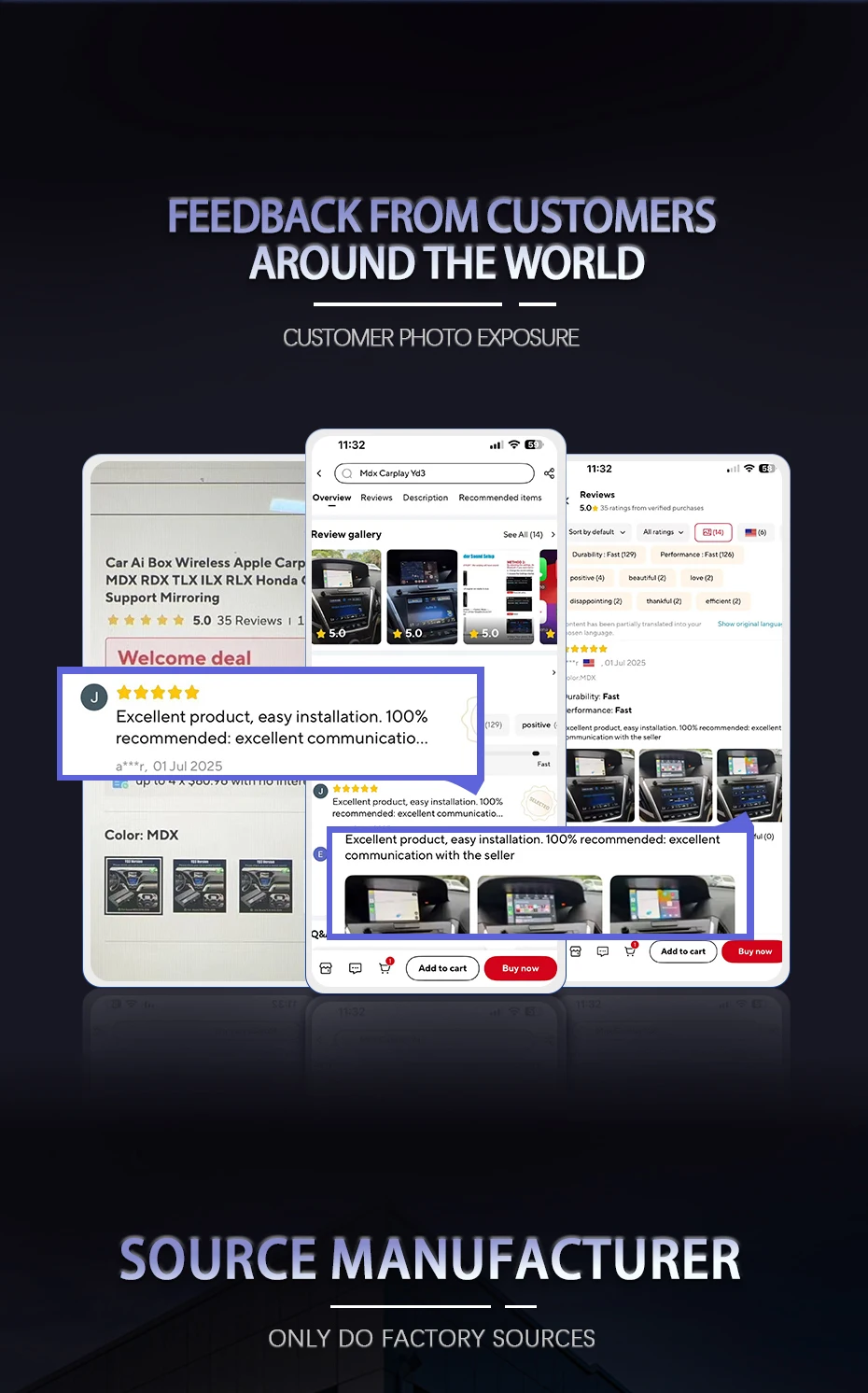 Auto AI Box Wireless Apple Carplay Android Auto für Acura YD3 MDX RDX TLX ILX RLX Honda Odyssey Originalbildschirm unterstützt Spiegelung – Detail 11