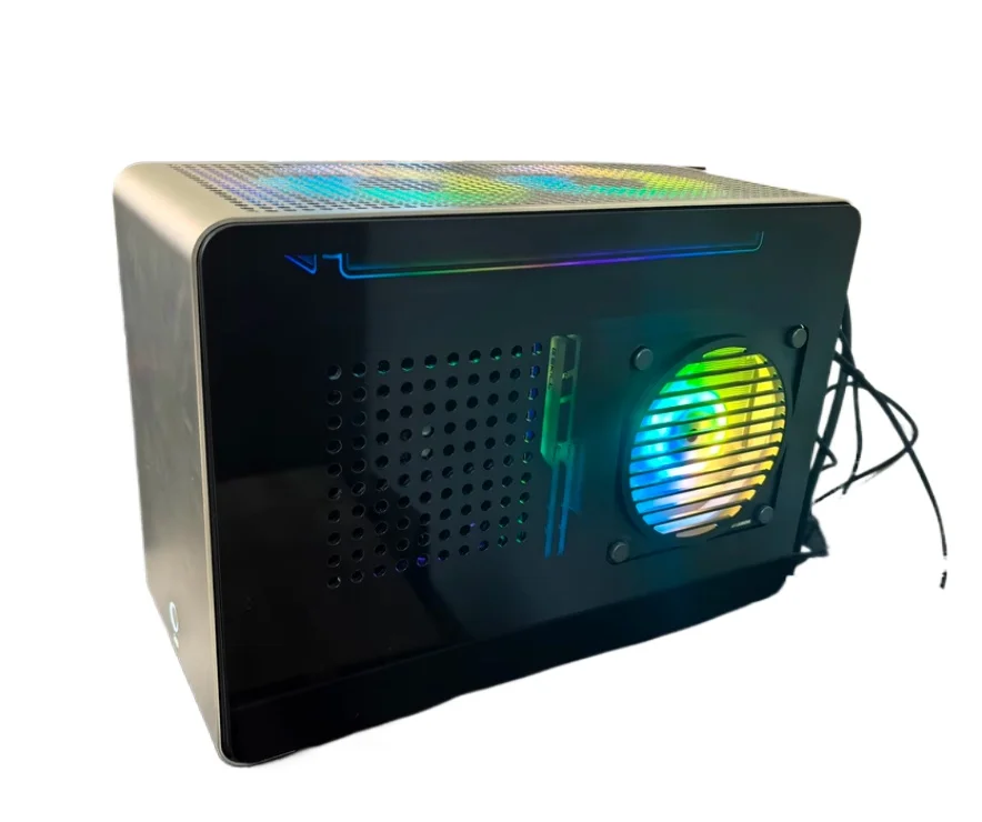 

G1-Pro Aluminium Alloy Case A4 Sfx240 Water-Cooled ITX Transparent Chassis