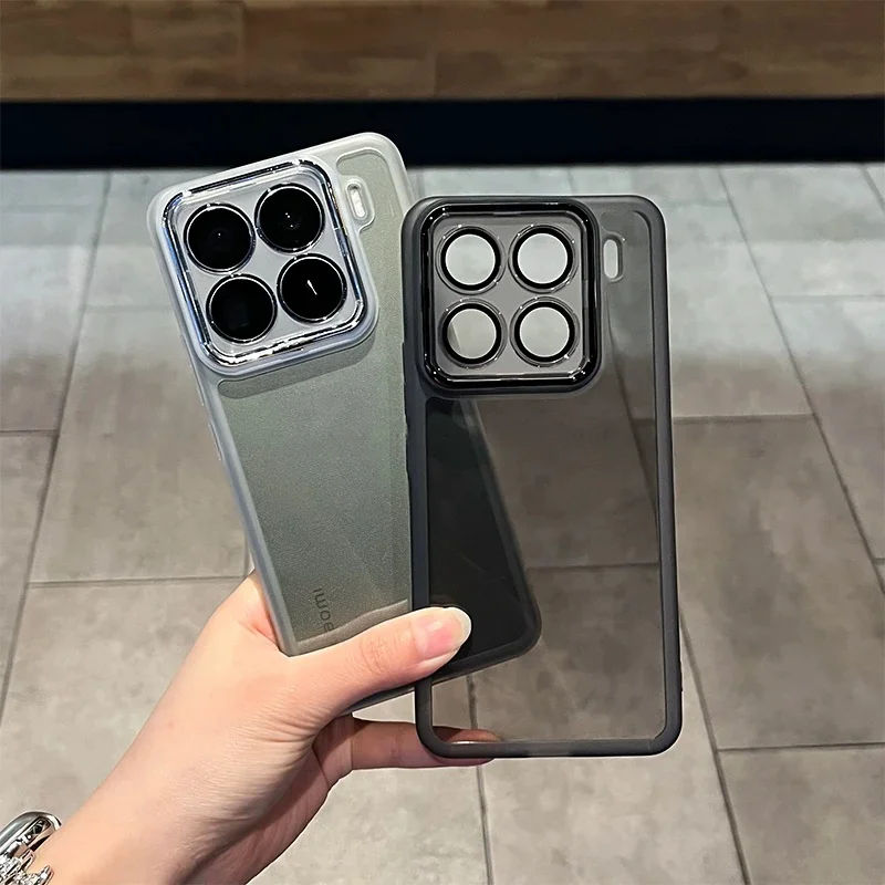 ل Xiaomi Mi 15T Pro حافظة لينة سيليكون شفافة عدسة واقية الغطاء الخلفي حافظة لهاتف Xiaomi Mi 15T 14T Pro #5