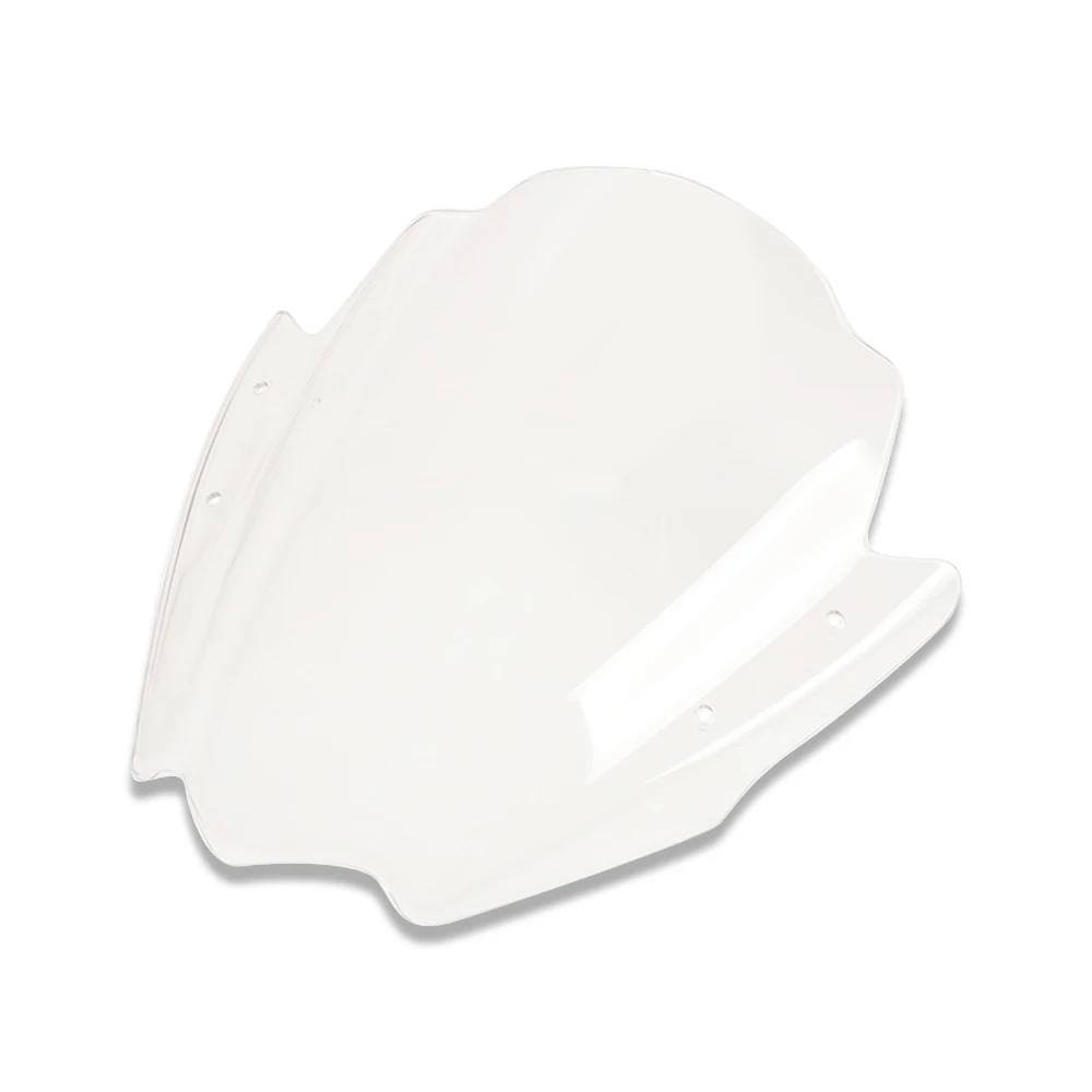 Universal Motorcycle Windshield Fit For 22 - 25mm Handlebar Street Bikes Bracket Heightened Modified Thickened Front WindScreen