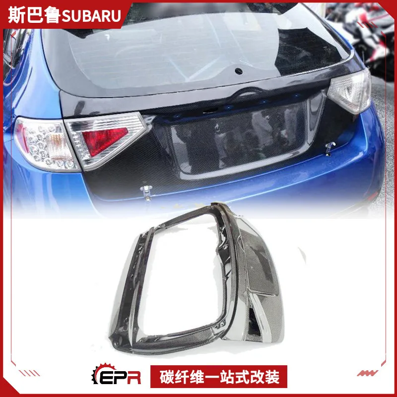 

Подходит для Subaru10ImprezaImpreza GRBCarbon Fiber Modification Сменная крышка чемодана Задняя крышка