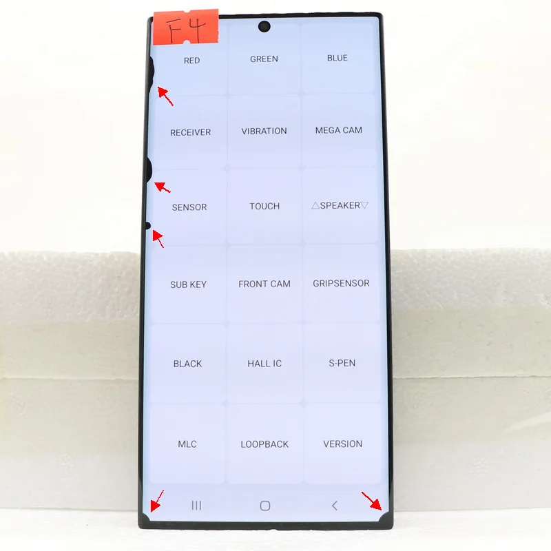 AMOLED Display Screen For Samsung Galaxy S23 Ultra S918B S918B/DS S918U1 S918W S918N Lcd Display Digital Touch Screen Assembly