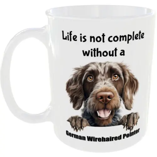 GERMAN WIREHAIRED POINTER MUG DOG BREED OWNER GIFT MY TEA CUP PET LOVERS CANINE