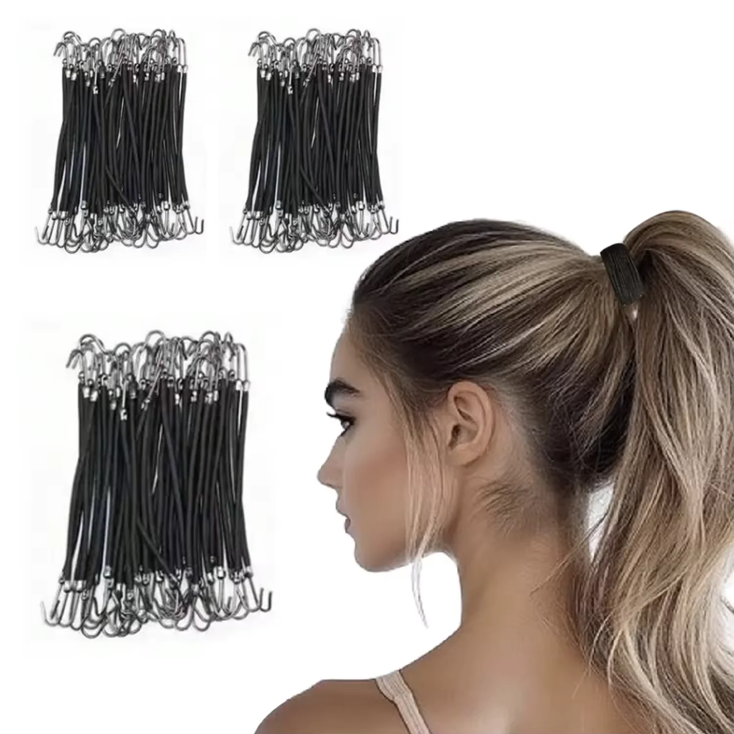 

Wig Grip Band Adjustable Elastic Headband With Double Hooks Non Slip Wig Band For Lace Front Wigs Women Wig Accessories