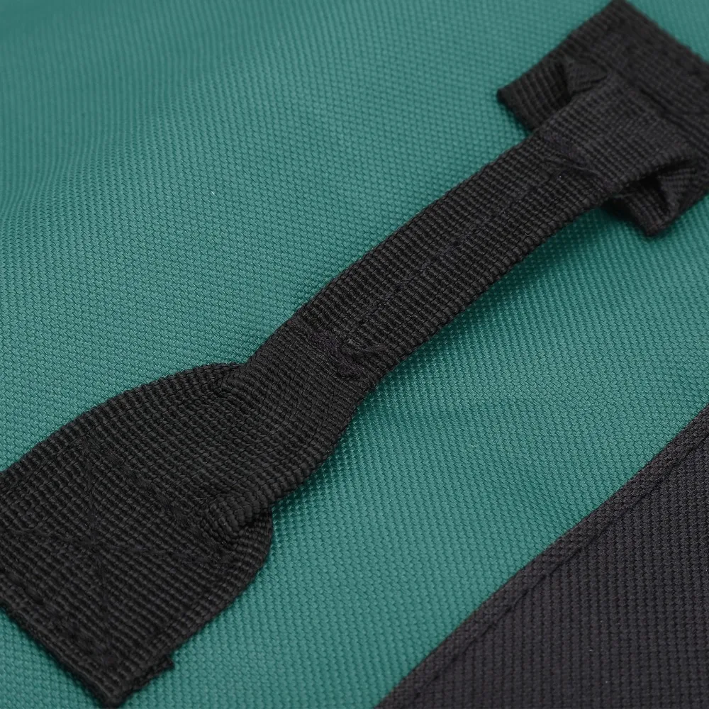 Practical 20 Slots Chef Knife Bag Roll Up Style Red/Green/Black Knife Roll Bag Canvas Knife Carrying Case Professional Use