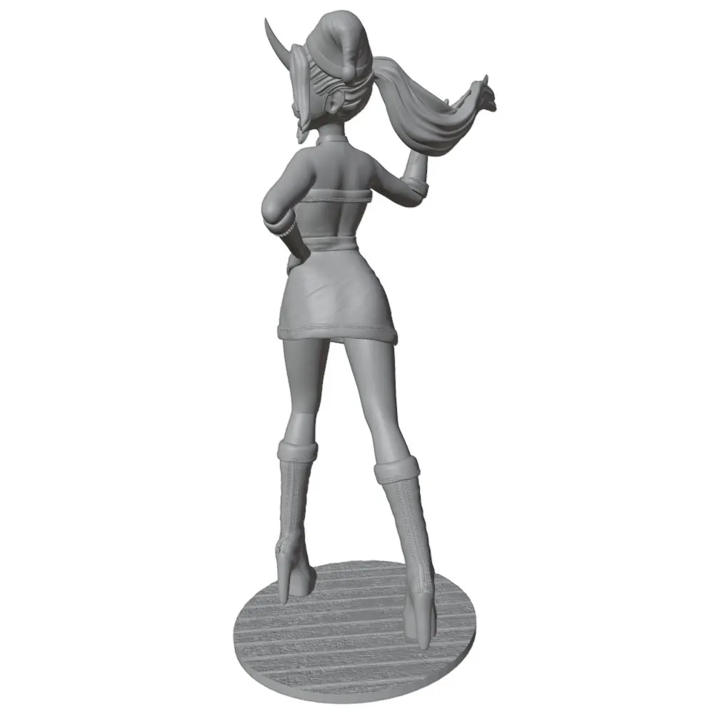 75mm --250mm Sexy Girl Resin Model Kits GK Miniature 3D Printed Gray Model Figurine DIY Doll Model Unassembled And Unpainted