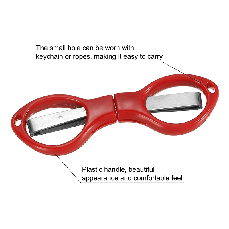 1-10Pcs Small Folding Scissors Stainless Steel Stretch Travelling Cutting Tools Multi-purpose Mini Craft Scissors