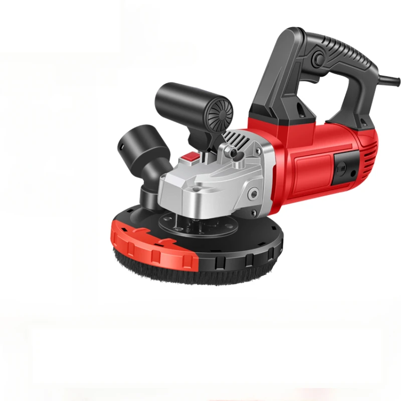 220V 4800rpm handheld electric grinder is used for cement epoxy ground grinding, wall polishing, metal blade, adjustable speed