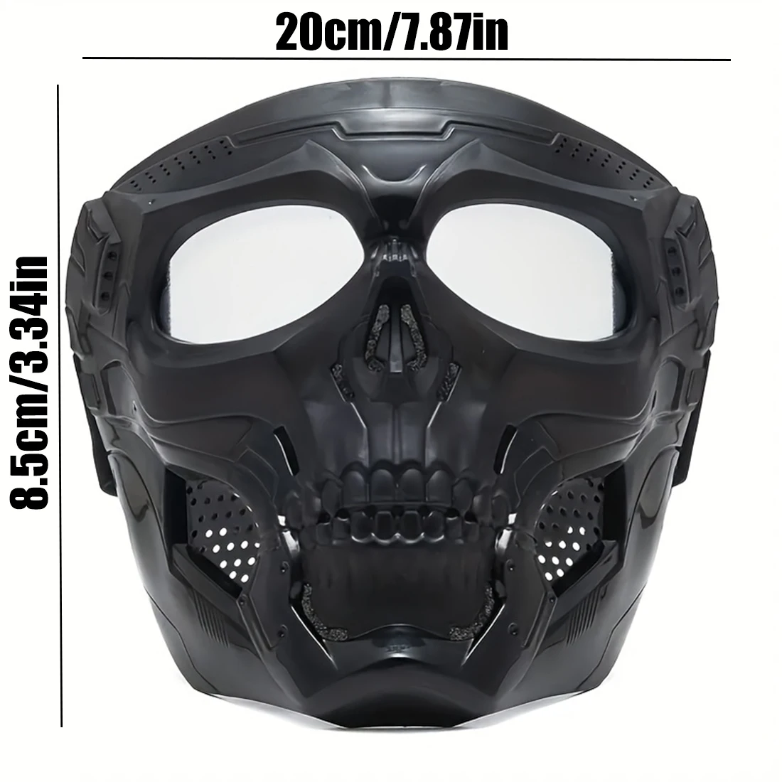 قناع الرياح الجديد، الجمجمة، الدراجات النارية، الطرق الوعرة، الرياضات الخارجية، ركوب الدراجات، نظارات مقاومة للرياح والرمل، قناع تكتيكي
