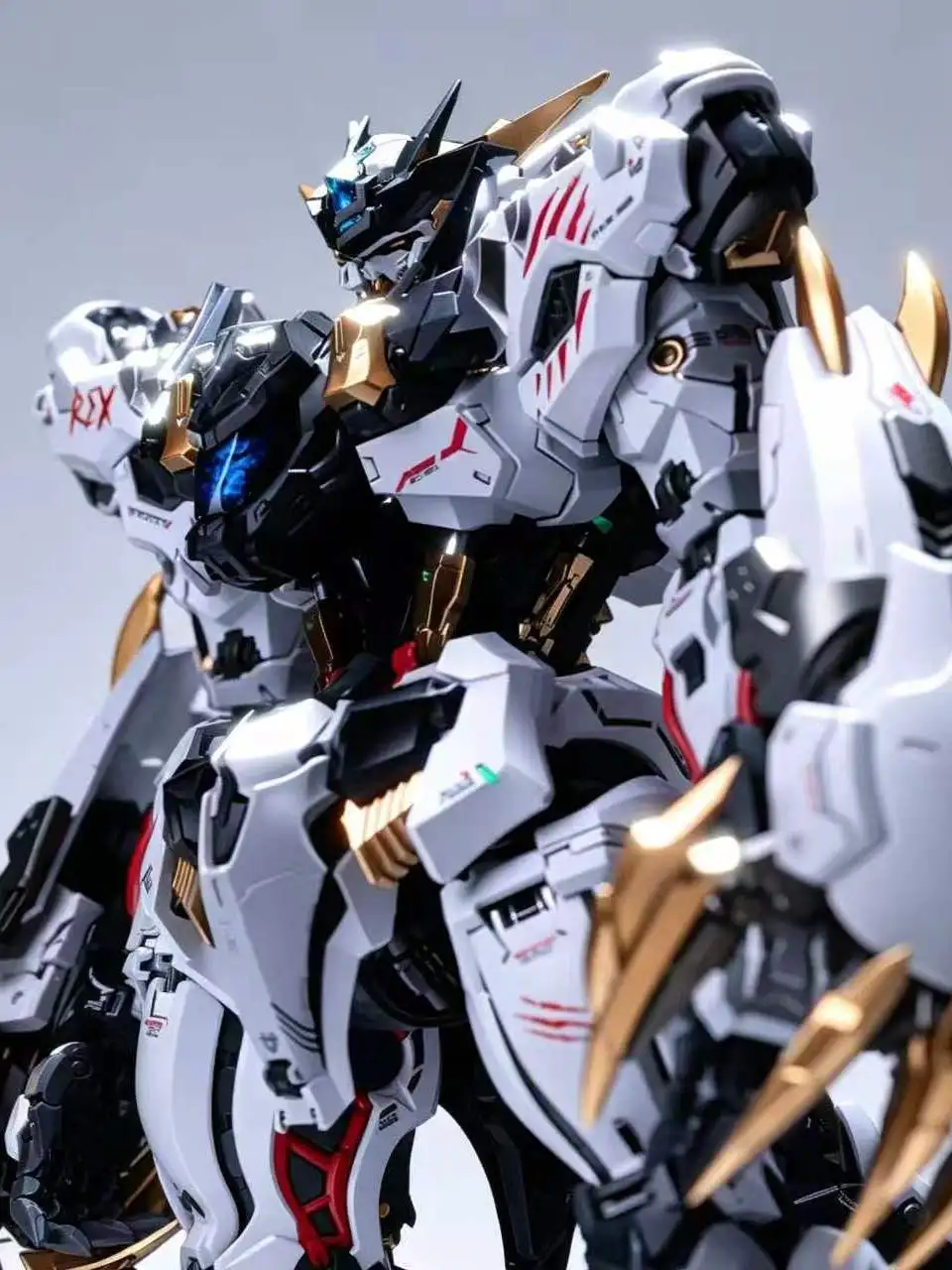 Finrill Wolf King Great Claw Color Spray Model Assembly Accessories Golden Black Color Scheme Fingull Model Kit Parts
