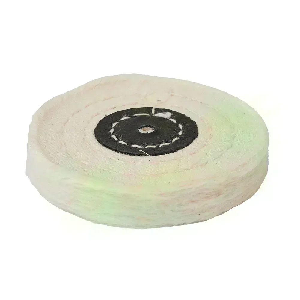 Buffing Polishing Wheel White Smoothing Metal Jewelry Stainless Steel Aluminum Wood Plastic Glass 1 Piece New Look