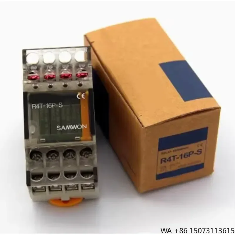 for R4T-16P-S Ternary Micro Power Relay Module Four Channel Output Coupler Safety Relay