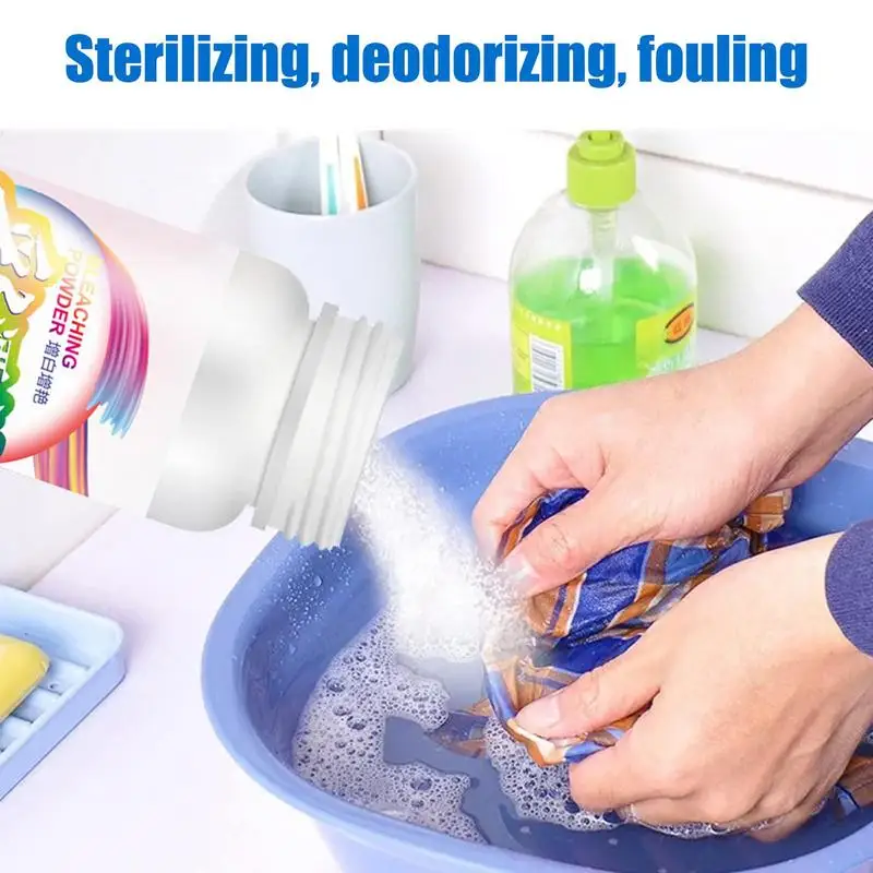 Laundry Whitener Laundry Clothes Stain Remover Liquid Anti String Mixing Color Absorption Stain Remover Solution For Home Supply