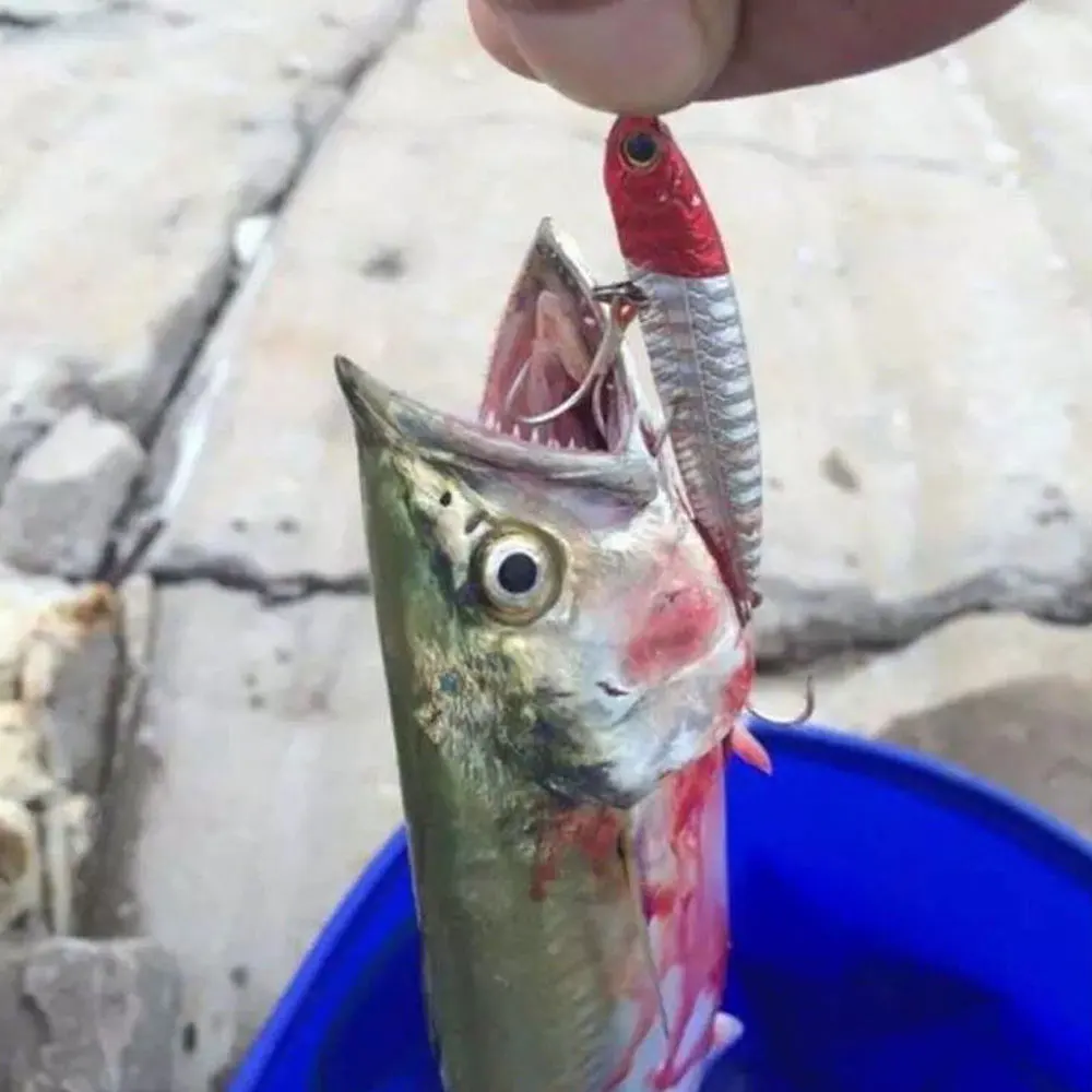 كما 100 قطعة خطاف ثلاثي 4X خطاف صيد قوي Brabed حاد ثلاثي خطاف صيد سمك البحر مساعدة السنانير إغراء خطافات تهزهز ثلاثية #4