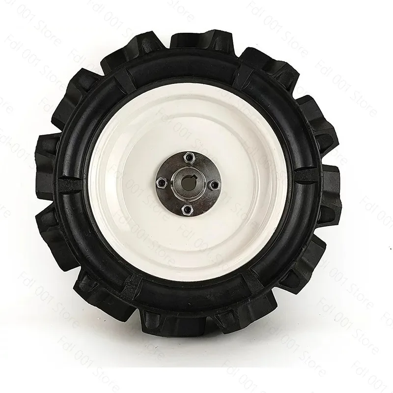 14 Inch Solid Wheel Without Inner Tube 14x5.00-9 Agricultural Tire Steel Wheel 17mm Hole Electric Lawn Mower Wheel
