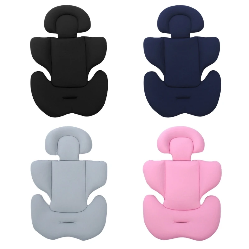 

Solid Color Baby Stroller Pad Car Cushion Breathable Infant Pad Mattress Pushchair Dinning Chair Accessory