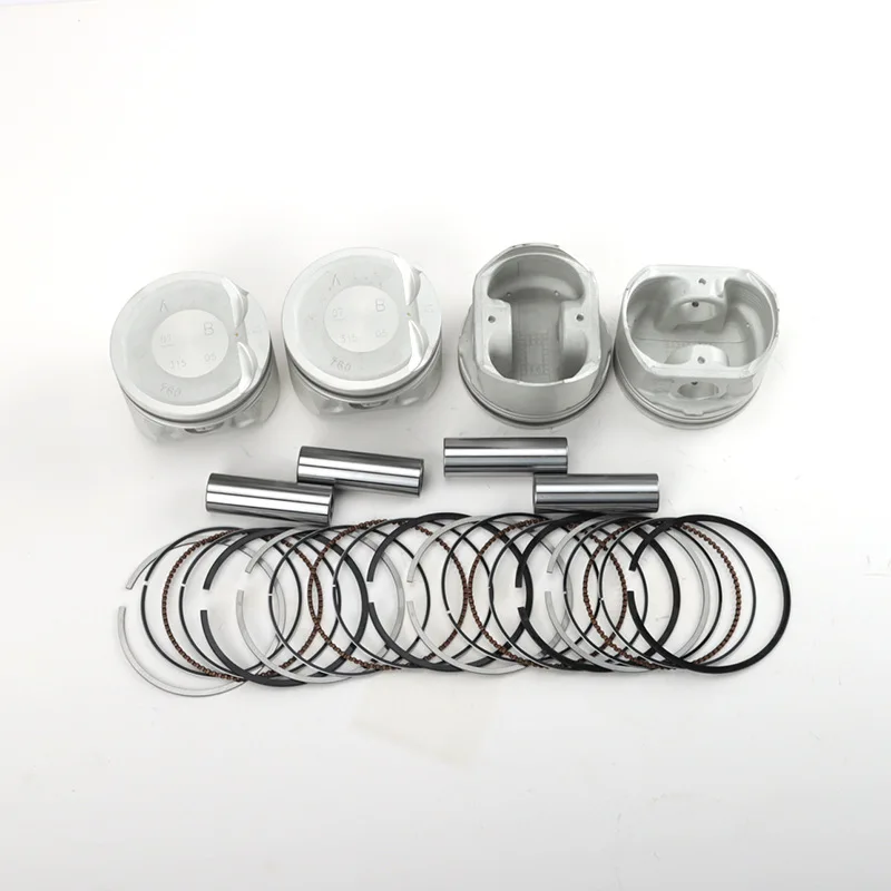 7701473223 7701476929 Piston with Rings set Fit For Renault K4M 1.6L engine piston plus piston ring STD