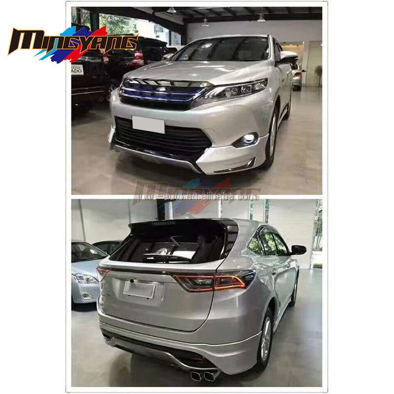 

Factory Hot Selling Body Kit Car Bumper Lip Grille for Harrier 2015 Modellista Design