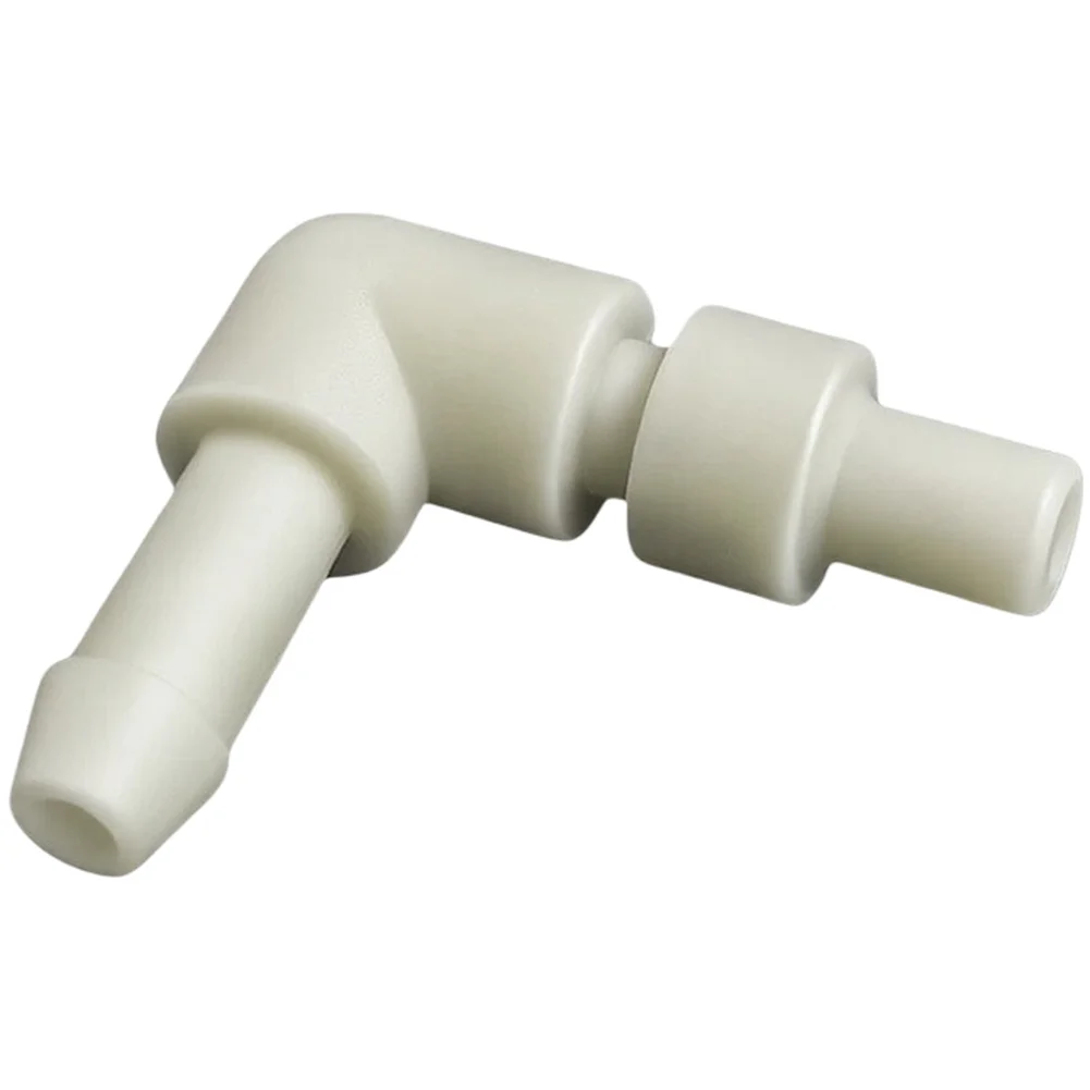 5PCS L Shape 90 Deg Plumbing Fitting for 4x8mm ID OD Tube Lightweight Plastic Elbow Connector for Tight Spaces