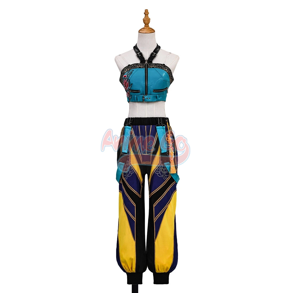 

Zoey Cosplay Costume Zoey Embroidery Upgraded Version Outfit for Women Role Play