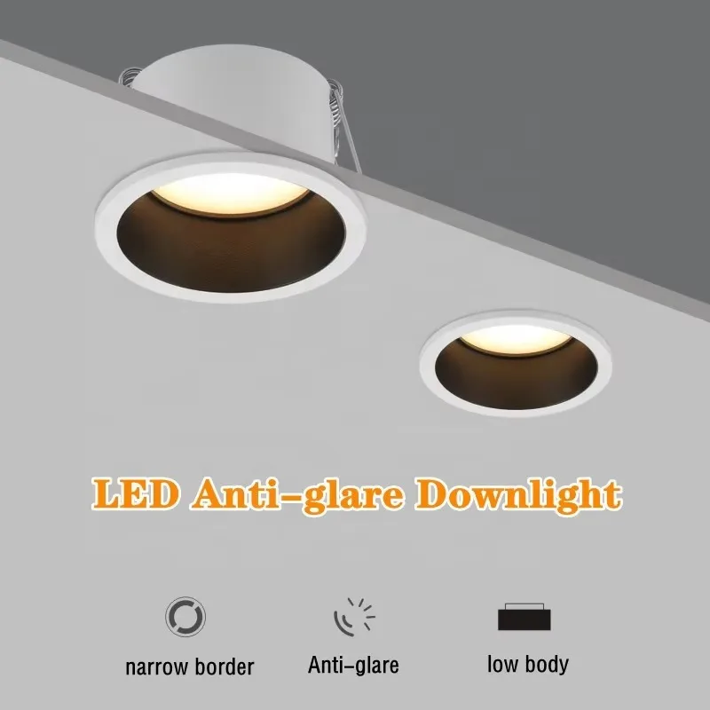 Embedded Spotlight Bracket MR11 MR16 GU10 Die Cast Aluminum Frame Accessories for Indoor Ceiling Spot Lights